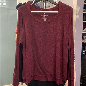 American Eagle long sleep soft shirt